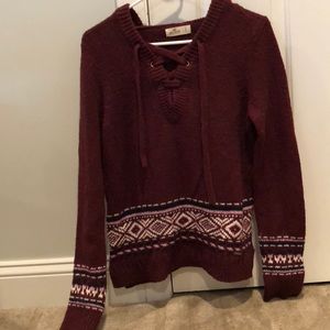 Hollister hooded sweater